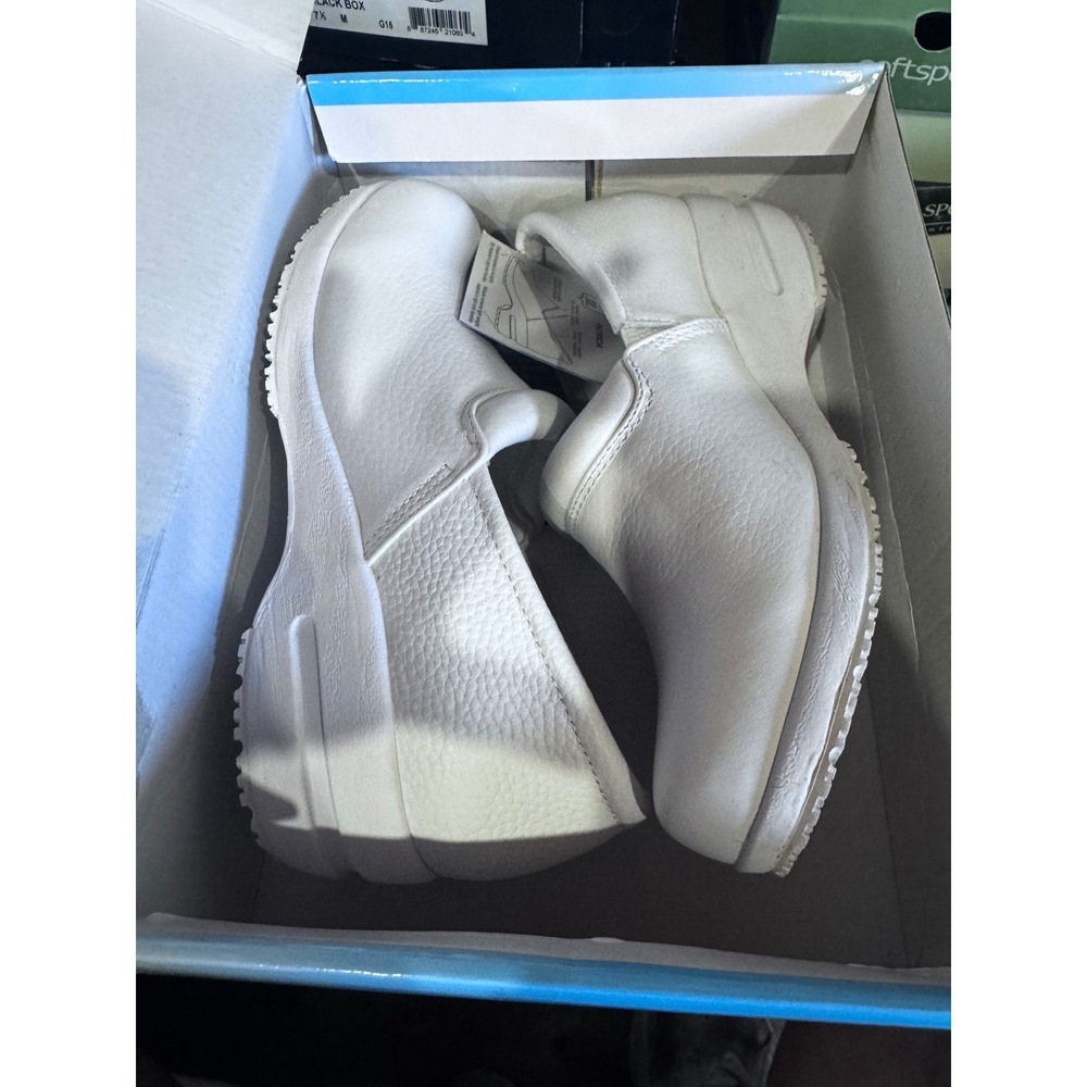 Cherokee Patricia White Nursing Clogs Slip Resistant Work Shoes Womens 8M